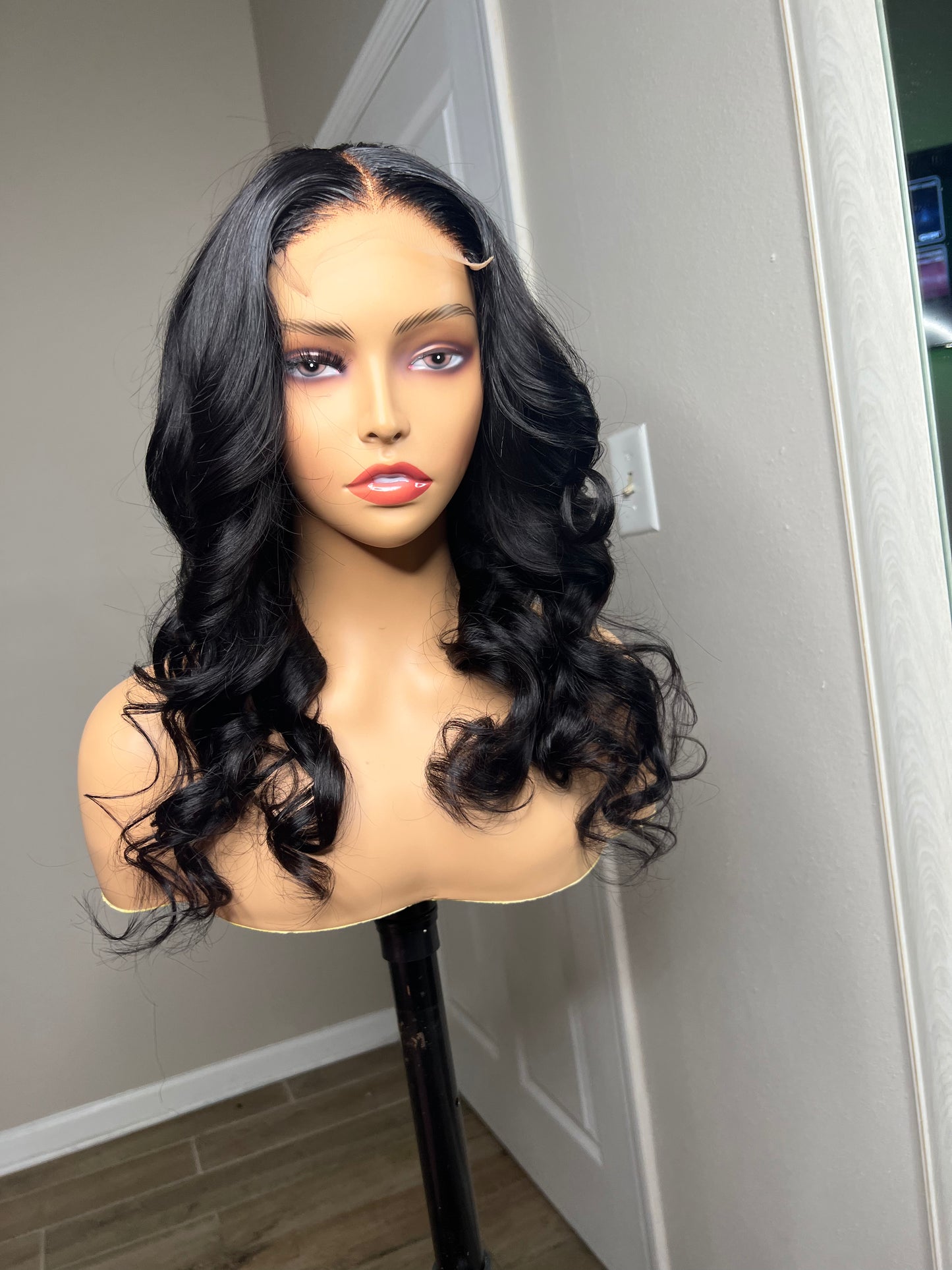 20 inch closure 4x4 wig