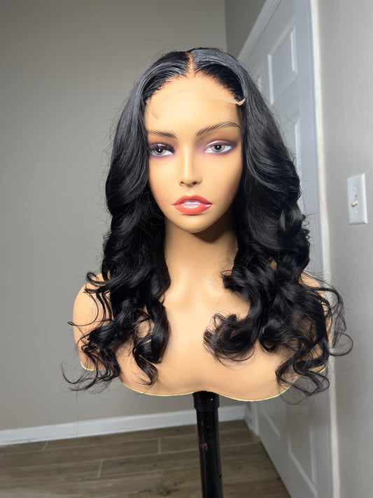 20 inch closure 4x4 wig